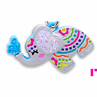 CHARM IT GLITTER ELEPHANT CHARM