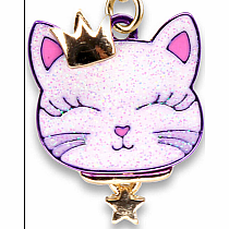CHARM IT! Gold Princess Kitty Charm