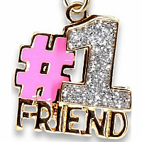 CHARM IT! Gold Glitter 1 Friend Charm