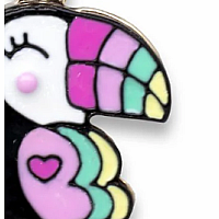 CHARM IT! Gold Ribbon Toucan Charm