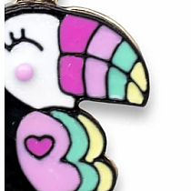 CHARM IT! Gold Ribbon Toucan Charm