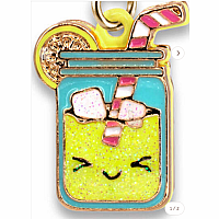 CHARM IT! Gold Glitter Lemonade Charm