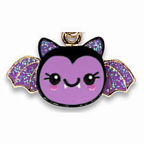 CHARM IT! Gold Glitter Bat Charm