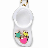 CHARM IT RUBBER CLOG GOLD