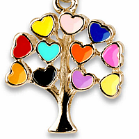 CHARM IT GOLD REBEL GIRLS TREE
