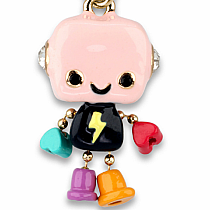 CHARM IT GOLD REBELGIRLS ROBOT