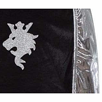 SILVER KNIGHT TUNIC/CAPE/CROWN