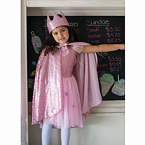 PRECIOUS PINK SEQUINS CROWN