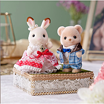 CC 40TH ANNIV FREYA & THEO--CALICO CRITTERS