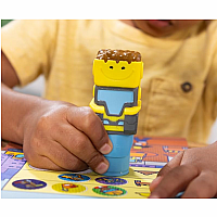 STICKER WOW BULLDOZER