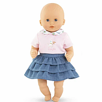 12" T-SHIRT RUFFLE SKIRT PARIS