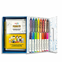 PEANUTS COLORING & STICKER SET