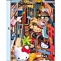 DIY HELLO KITTY SWEET SHOP BOOK NOOK