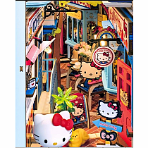 DIY HELLO KITTY SWEET SHOP BOOK NOOK