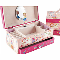 Rainbow Woodland Jewelry Box