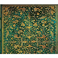 PB MIDI LINED EMERALD FLOWER