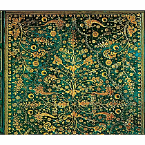 PB MIDI LINED EMERALD FLOWER