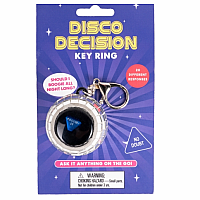DISCO DECISION KEYRING