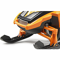 Bruder Snowmobile with Driver and Accessories