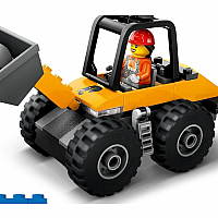 LEGO YELLOW CONSTRUCTION WHEEL LOADER