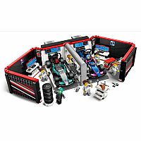 LEGO F1® Garage & Mercedes-AMG & Alpine Cars