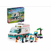 LEGO HEARTLAKE HOSPITAL AMBULANCE