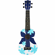 AMAHI BLUE FLOWER UKULELE
