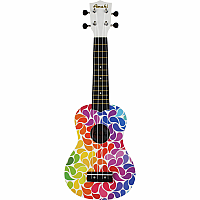 AMAHI UKULELE RAINBOW FLOWER