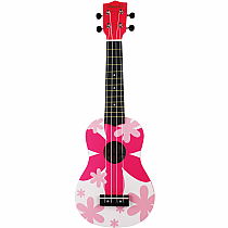 Amahi Ukulele - Pink Flower