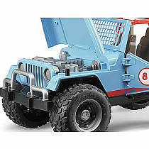 Bruder Jeep Cross Country Racer w/ Driver - Blue
