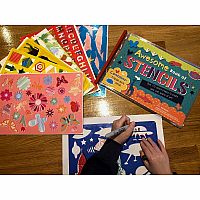 AWESOME BOOK OF STENCILS