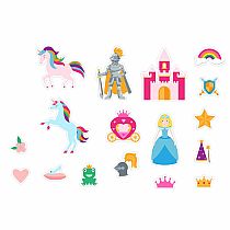 BATH STICKERS UNICORN FANTASY