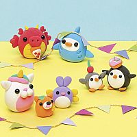KLUTZ AIR DRY CLAY ANIMAL PARTY