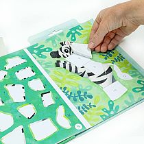 STICKER BY NUMBER ANIMALS
