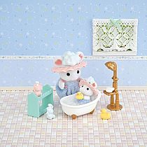 CC BATHTIME BUBBLE SIBLINGS--Calico Critters