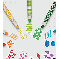 COLOR APPEEL CRAYON STICKS 12