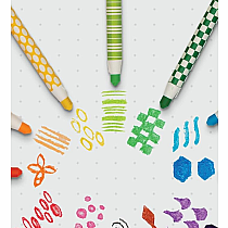 COLOR APPEEL CRAYON STICKS 12