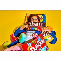 MILK CHOC M&MS CANDY PLUSH