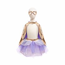 SUPER DUPER TUTU/CAPE  LILAC/GOLD