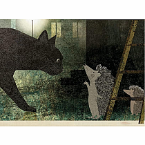 I'M NOT SCARED  --Britta Teckentrup