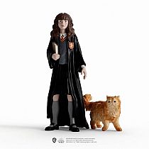 SCHLEICH HERMIONE/CROOKSHANKS SET