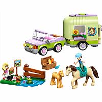 LEGO HORSE AND FOAL TRAILER