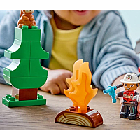 DUPLO FIRE TRUCK W HOSE/FIRE