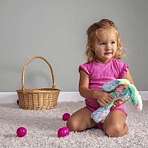 MARSHMALLOW CONFETTI BUNNY 9"