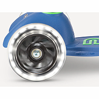 MINI DLX SCOOTER LED BLUE CRYSTAL