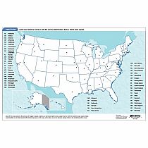 UNITED STATES MAP LEARNING MAP