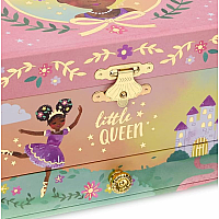 LITTLE QUEEN JEWELRY BOX RECTANGLE