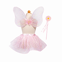 CRAZY FR DAISIES TUTU/WAND 4/6