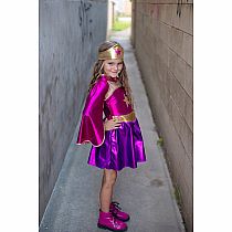 SUPER HERO STAR DRESS/CAPE,ACCESSORIES/MD