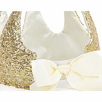 GRACIOUS GOLD SEQUINS CROWN